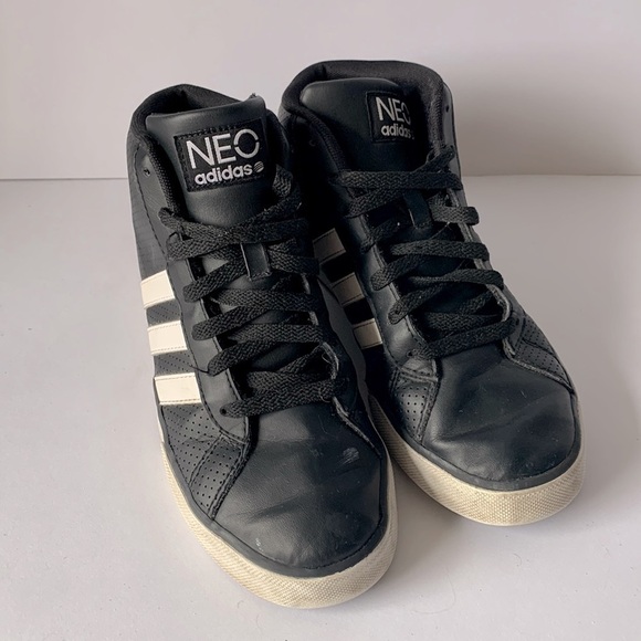 ADIDAS Neo Raleigh High Top Sneakers - Picture 1 of 7